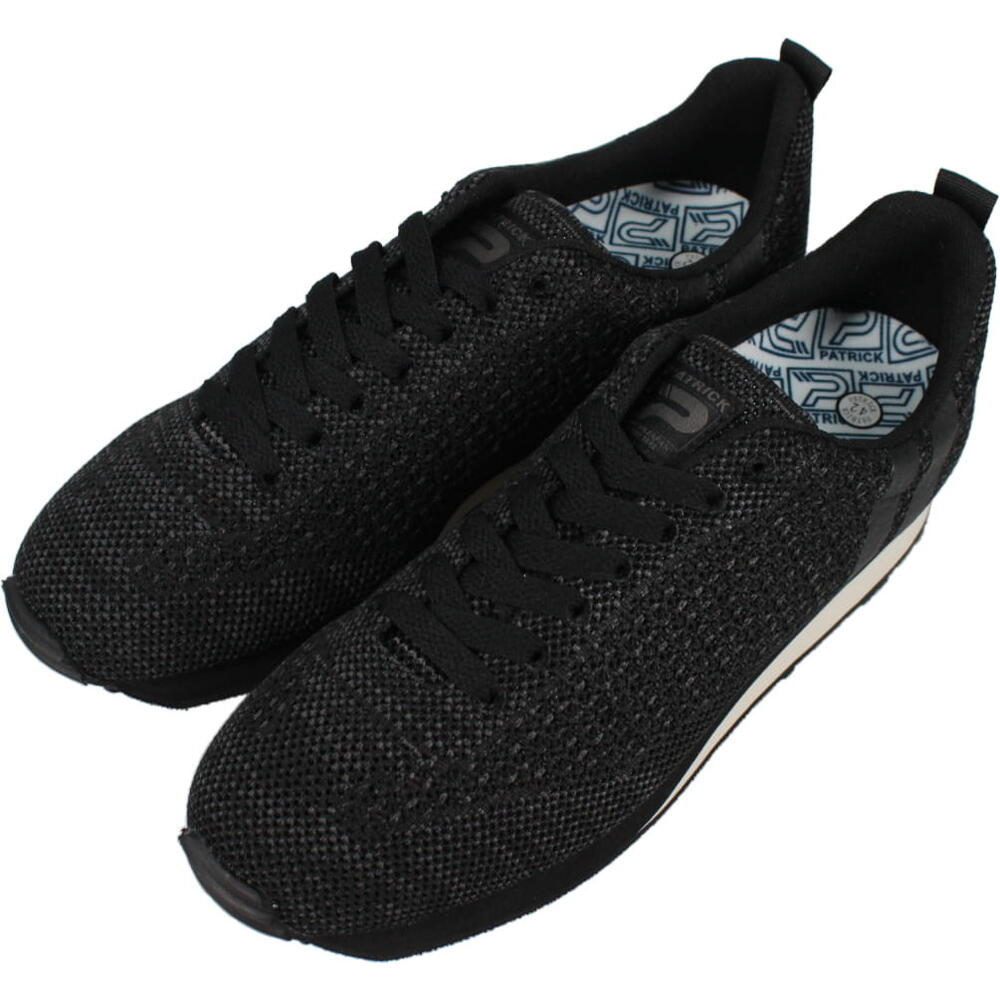 防水スプレー吹きかけサービス 交換返品送料無料 パトリック PATRICK スニーカー SYKE ブラック BLK 504041【GGOI】