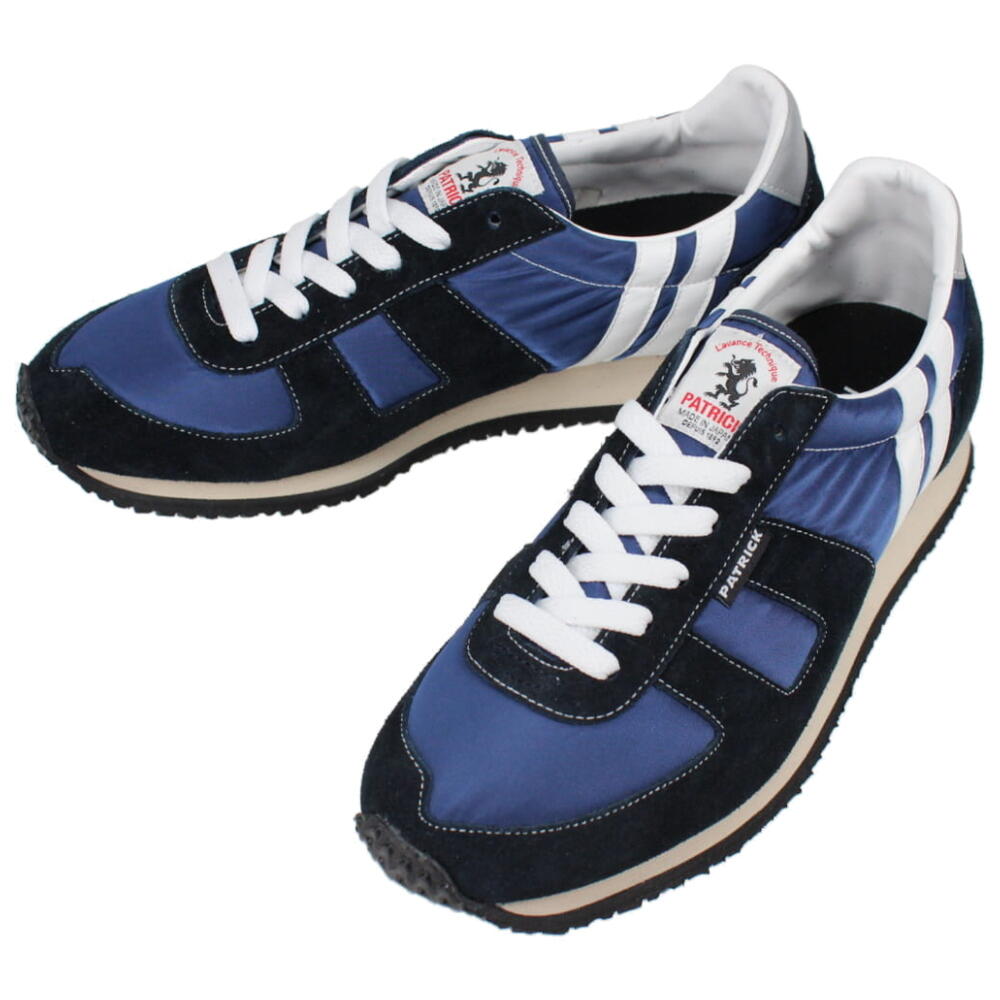 防水スプレー吹きかけサービス 交換返品送料無料 パトリック PATRICK スニーカー カリフォルニー CALIFORNIE ダークネイビー DNV 522302 日本製 【GHOI】