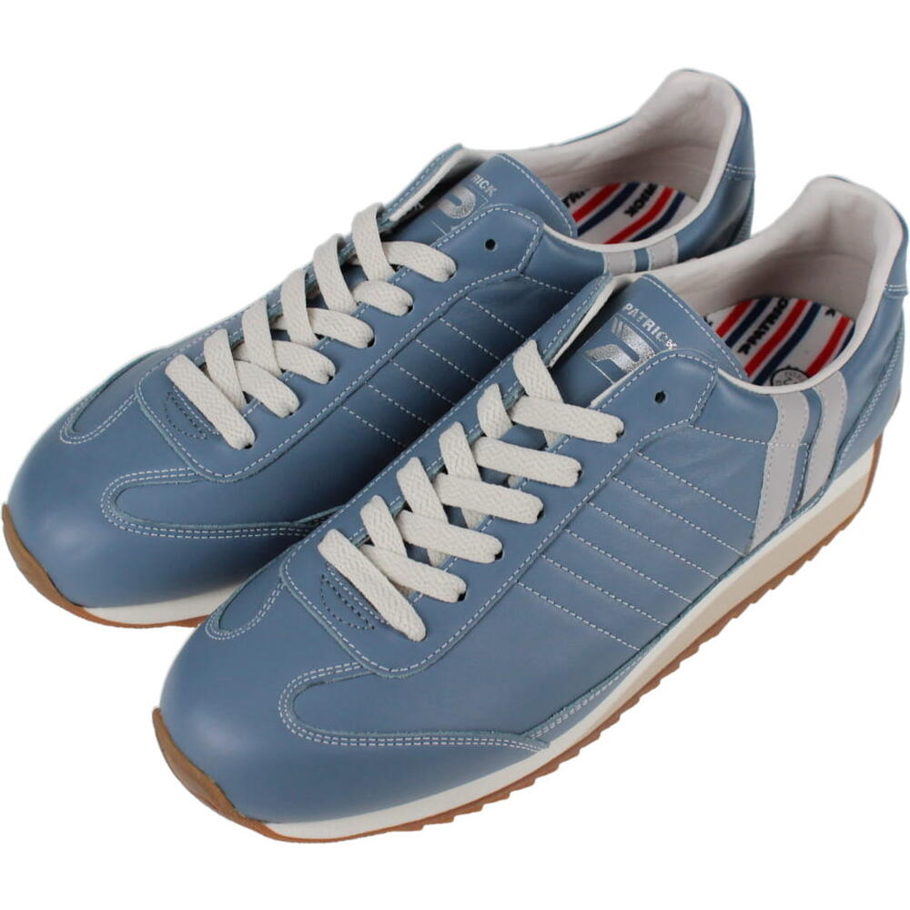 防水スプレー吹きかけサービス 交換返品送料無料 パトリック PATRICK スニーカー マラフル レザー2 MARAFUL-L2 サックス SAX 504786 【GGFG】