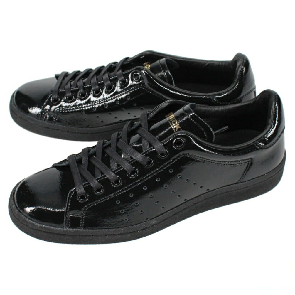 防水スプレー吹きかけサービス 交換返品送料無料 パトリック PATRICK スニーカー パンチ アンチックエナメル PUNCH-AE ブラック BLK 505391【GHOK】