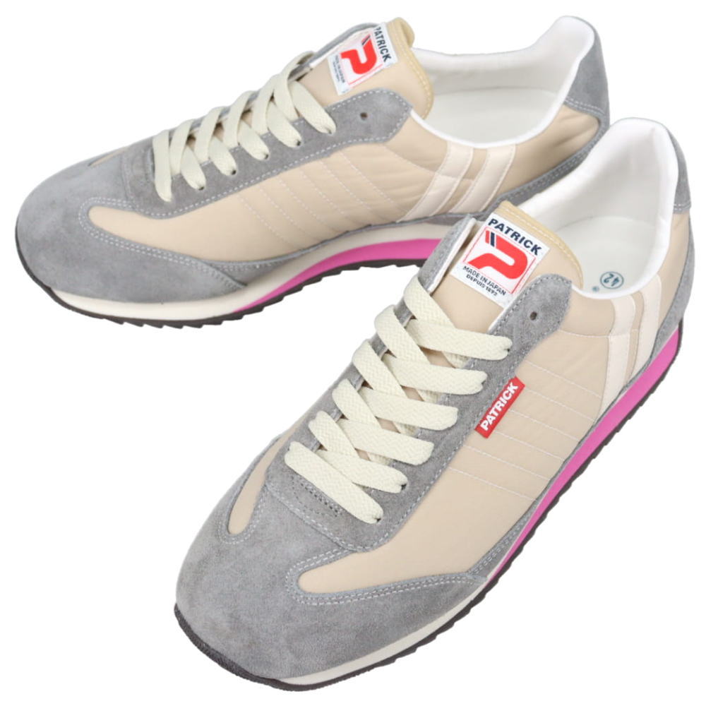 防水スプレー吹きかけサービス 交換返品送料無料 パトリック PATRICK スニーカー マラソン MARATHON ソイビーン SYBEN 94763【GIOJ】