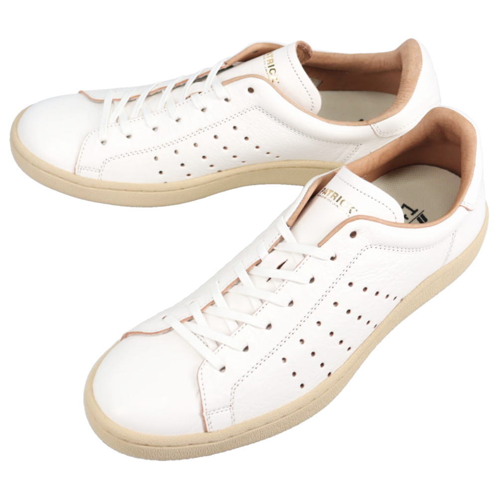 防水スプレー吹きかけサービス 交換返品送料無料 パトリック PATRICK スニーカー パンチ・フレーバー2 PUNCH-FV2 ホワイト WHT 506410【GIOL】