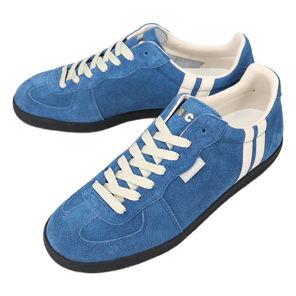 防水スプレー吹きかけサービス 交換返品送料無料 パトリック PATRICK スニーカー モーヤン MOYAN ブルー BLU 507022【GJOG】