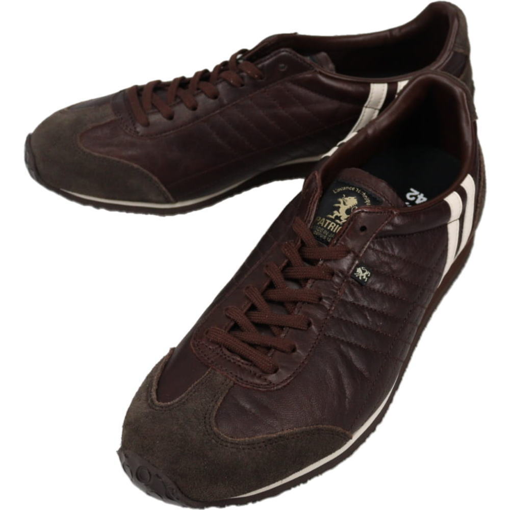 防水スプレー吹きかけサービス 交換返品送料無料 パトリック PATRICK スニーカー アイリス IRIS ホース・ダークチョコ H-DKCH 232565【GJFO】