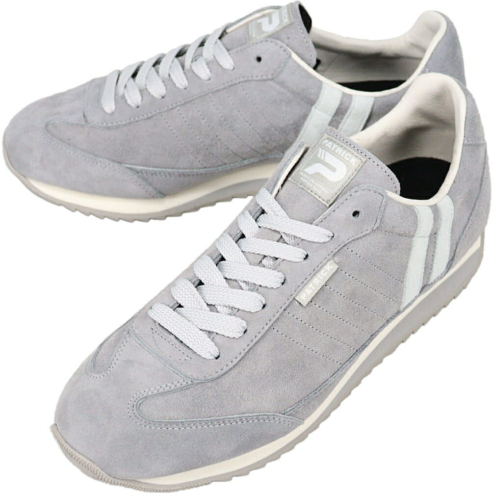 パトリック PATRICK スニーカー マラソン・ゴートスエード MARATHON-GS グレー GRY 507774【GJFG】