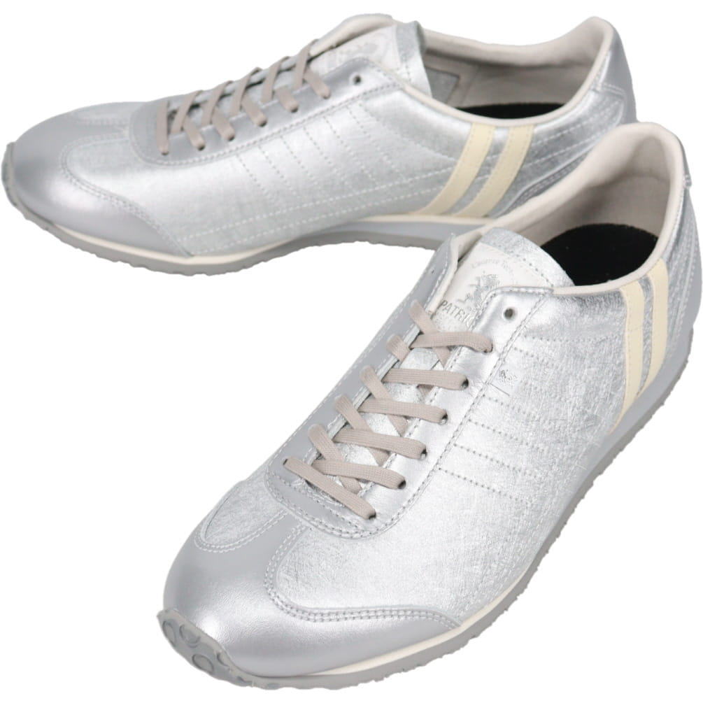 パトリック PATRICK スニーカー パミール ハク PAMIR-HAKU シルバー SLV 507714【GJFG】