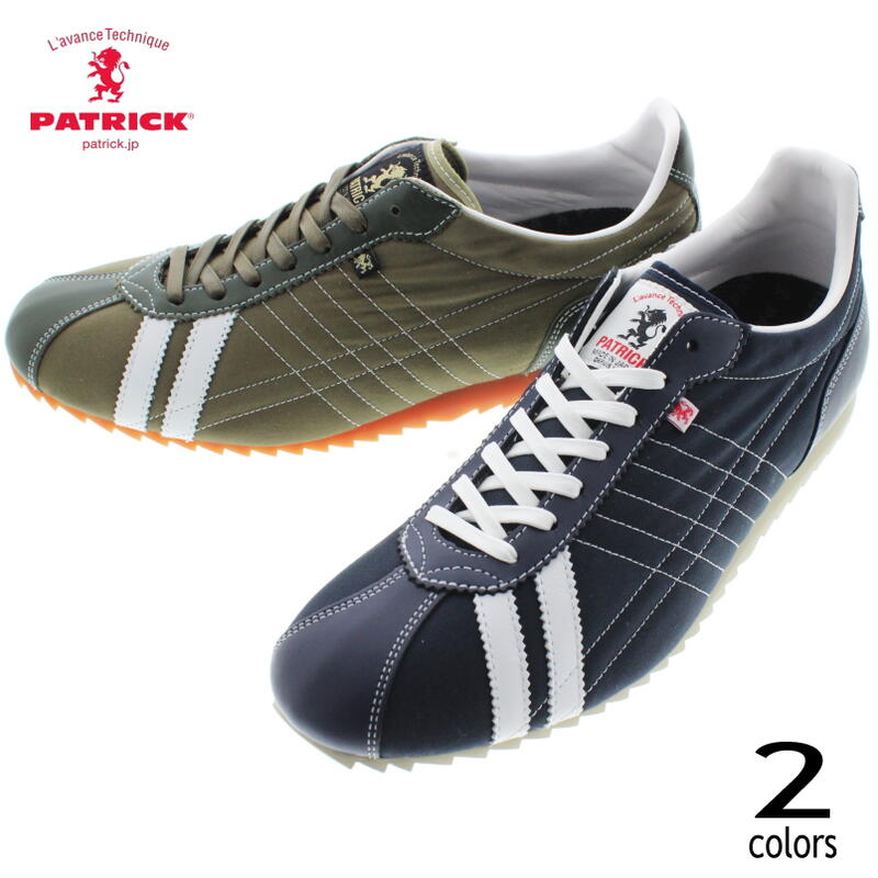 防水スプレー吹きかけサービス 交換返品送料無料 パトリック PATRICK スニーカー シュリー・ギャバ SULLY-GB ネイビー(NVY/502182) カーキ(KKI/502188) 【GOOG】