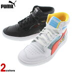 プーマ PUMA スニーカー ラルフ サンプソン ミッド グラス RALPH SAMPSON MID GLASS 371582 プーマブラック/プーマホワイト(01) プーマホワイト/ホットコーラル/エーテルブルー(02)【GOOI】