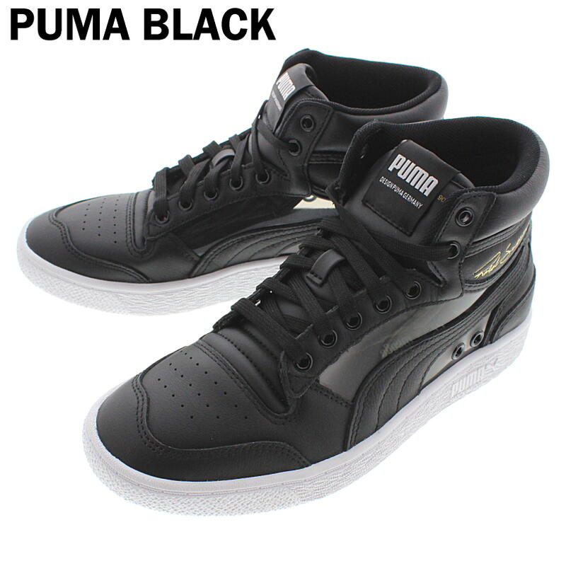 プーマ PUMA スニーカー ラルフ サンプソン ミッド グラス RALPH SAMPSON MID GLASS 371582 プーマブラック/プーマホワイト(01) プーマホワイト/ホットコーラル/エーテルブルー(02)【GOOI】