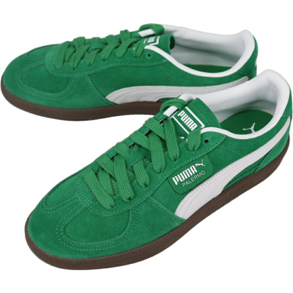 Rakuten - 4月限定！最大全額ポイント還元※要エントリー プーマ PUMA スニーカー パレルモ PALERMO アーカイブグリーン/プーマホワイト 396463 63【GJOL】