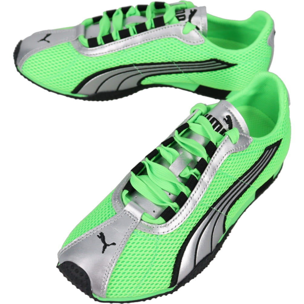 3月限定！最大全額ポイント還元※要エントリー プーマ PUMA スニーカー Hストリート OG H-Street OG フィジーグリーン/プーマシルバー 403692 01【GKOH】