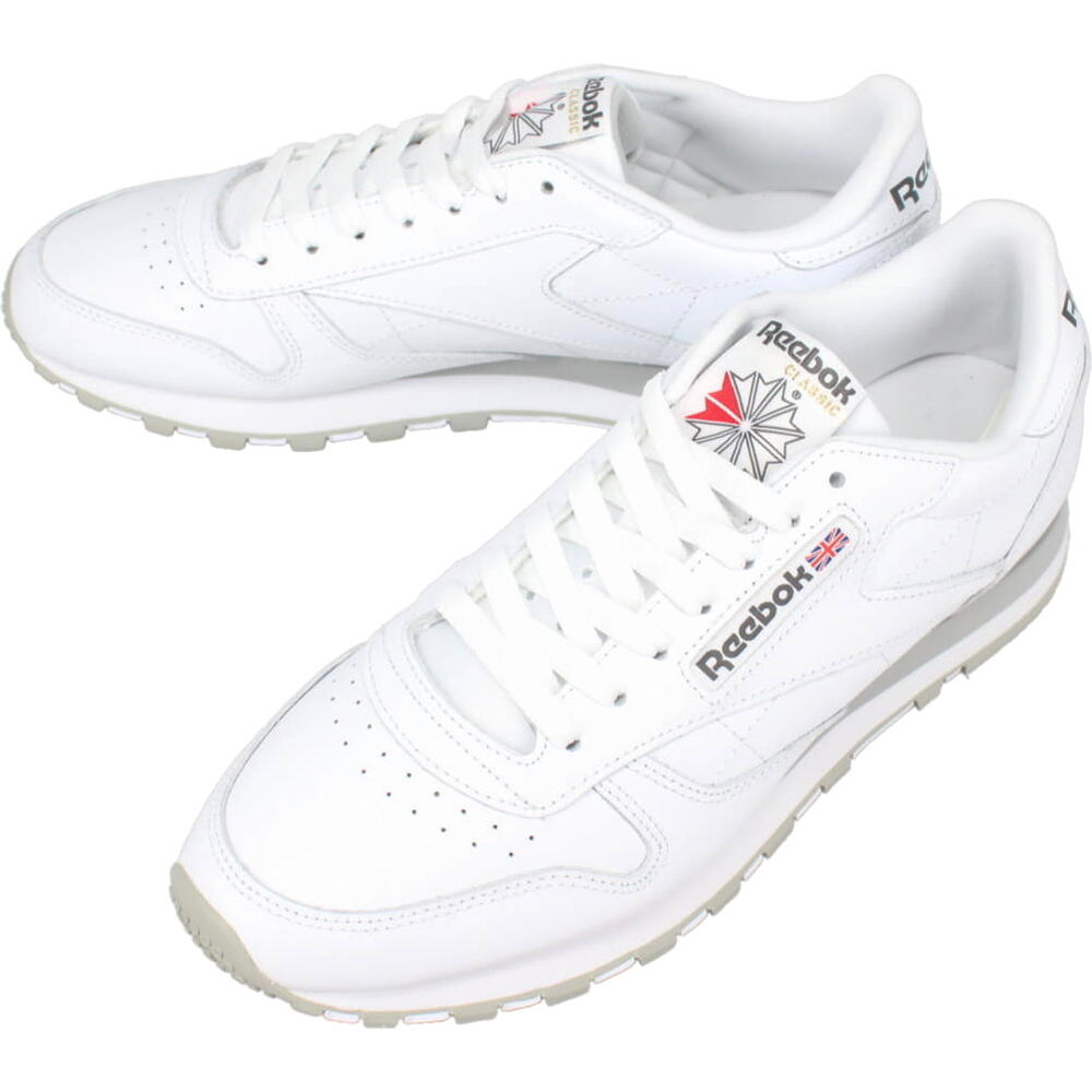 9月限定！最大全額ポイント還元※要エントリー 定番 リーボック Reebok クラシック レザー Classic Leather Shoes 100008789 GY3558 フットウェアホワイト 定番【GHOF】
