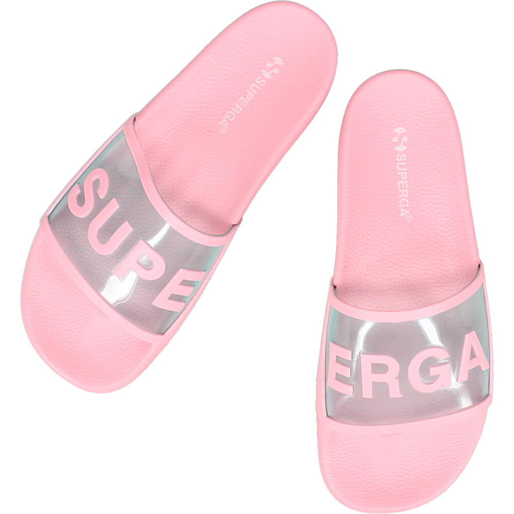 スペルガ SUPERGA サンダル 1908-SLIDES CLEAR IDENTITY 3S51138W A3L PINK-GREEN WATER 【GHOG】