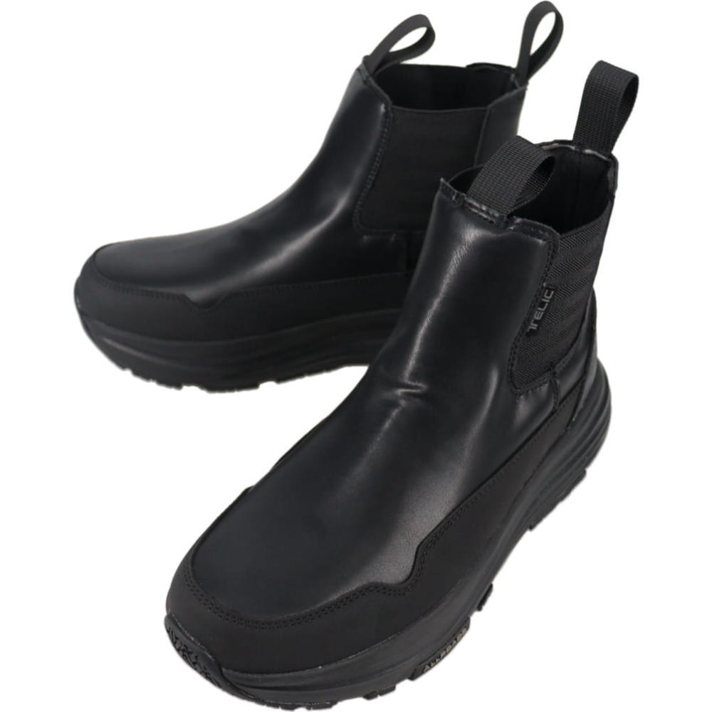 【最大全額ポイント還元※要エントリー】テリック TELIC サイドゴアブーツ オール ローズ ALL ROADS-SG2 ブラック【GJON】