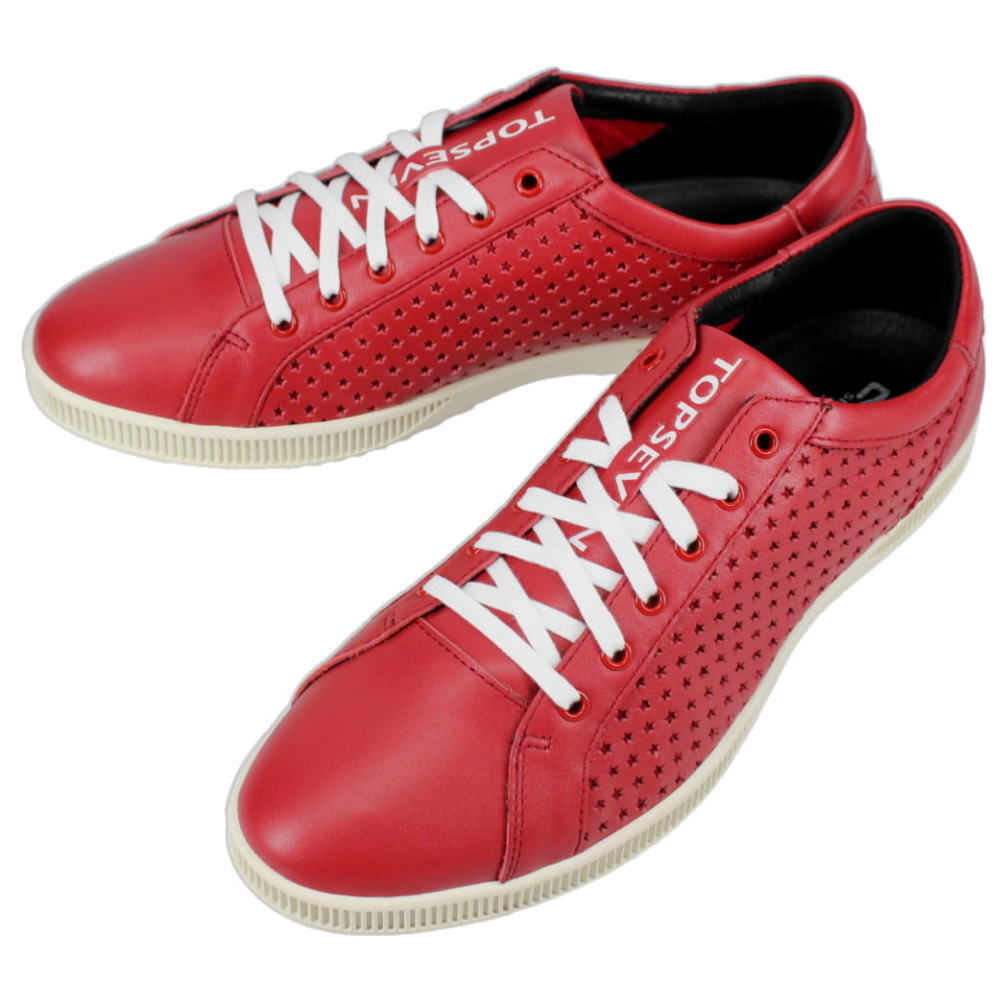 【最大全額ポイント還元※要エントリー】トップセブン TOP SEVEN スニーカー T7-At5521 レッド【GHFF】