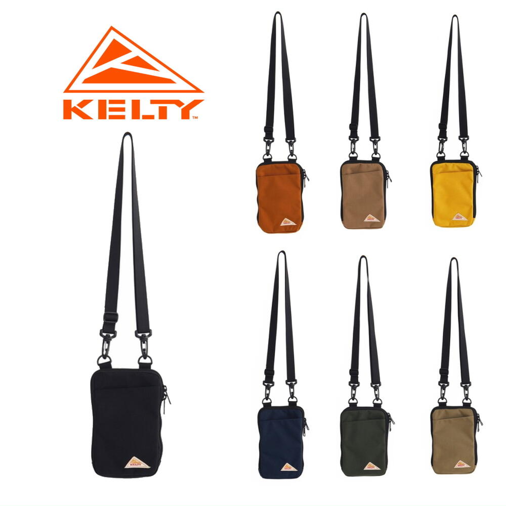 定番 KELTY ケルティ MINI PHONE POUCH スマートフォンスリーブ付きショルダーポーチ 3259256323［BG］【GHON】