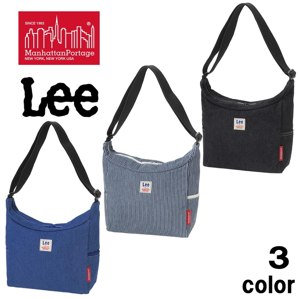 マンハッタンポーテージ Manhattan Portage ベッド スタイ ショルダー バッグ リー Bed-Stuy Shoulder Bag Lee 6041-LEE BLK BLU HIST コラボ 正規品 限定［BG］【GGOM】