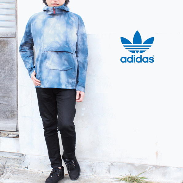 アディダス adidas ウェア M ICON TOKYO ガーメントダイ アノラック CX3409 ロースティール RAWSTE【FMOG】