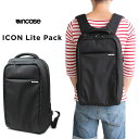 Incase リュック メンズ 定番 インケース Incase バッグ アイコン ライト パック ICON Lite Pack ブラック 37171010 (INCO100279-BLK) ［BG］【GOOI】