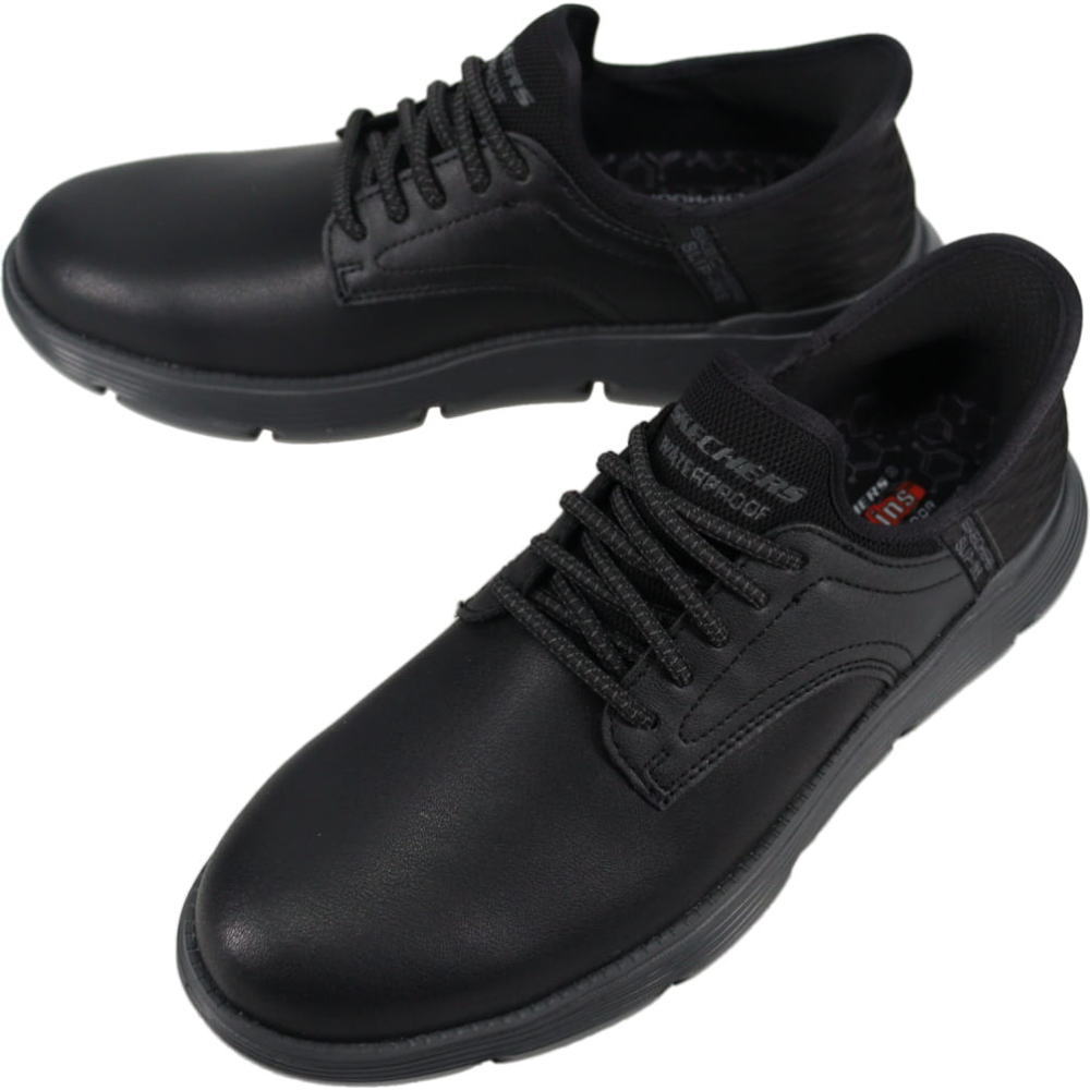 スケッチャーズ SKECHERS スニーカー メンズ スリップインズ ガルザ カーリン GARZA CARLYN ブラック 205278 BBK【GJOI】