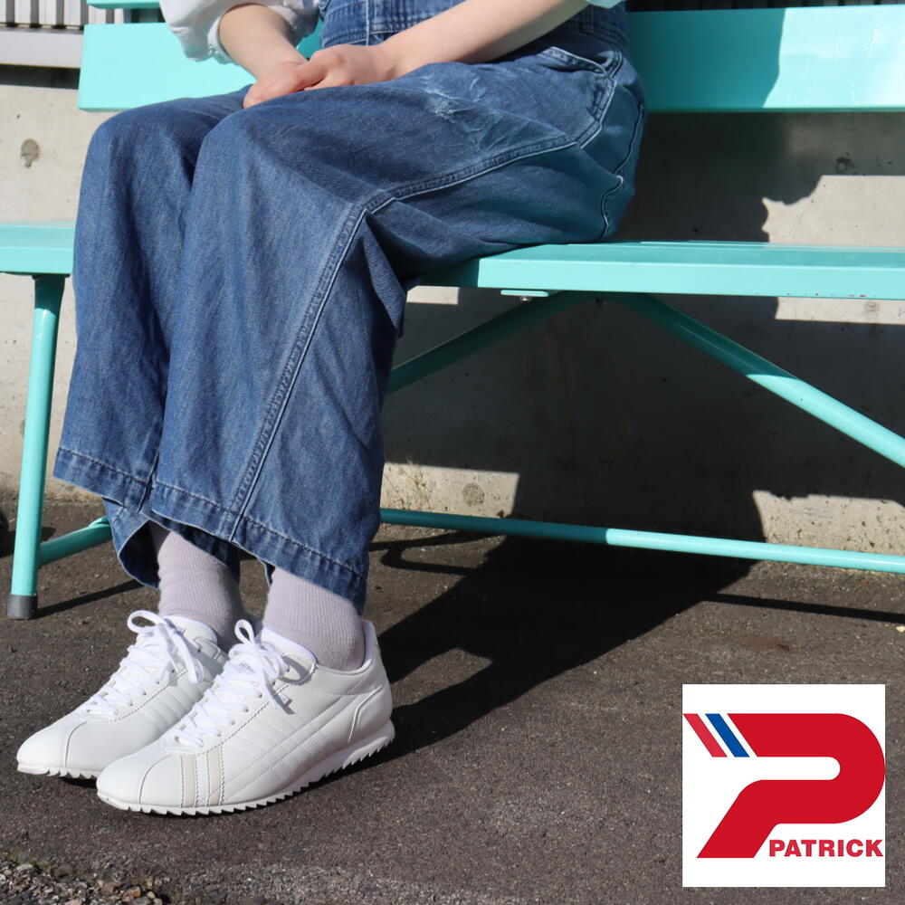 防水スプレー吹きかけサービス 交換返品送料無料 パトリック PATRICK スニーカー シュリー SULLY ピュア PURE 262300【GGFG】