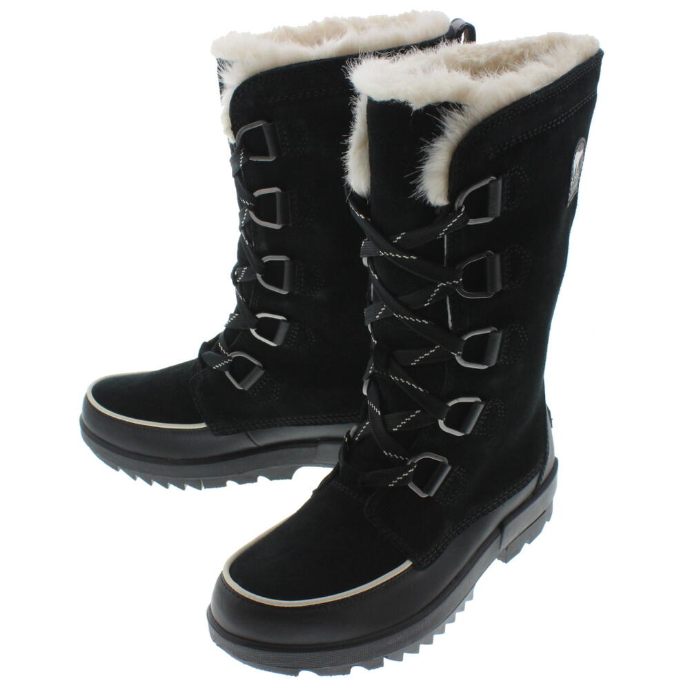 定番 ソレル SOREL ブーツ ティボリ 4 トール TIVOLI 4 TALL ブラック NL3426-010 ［A(GGOF)］のサムネイル