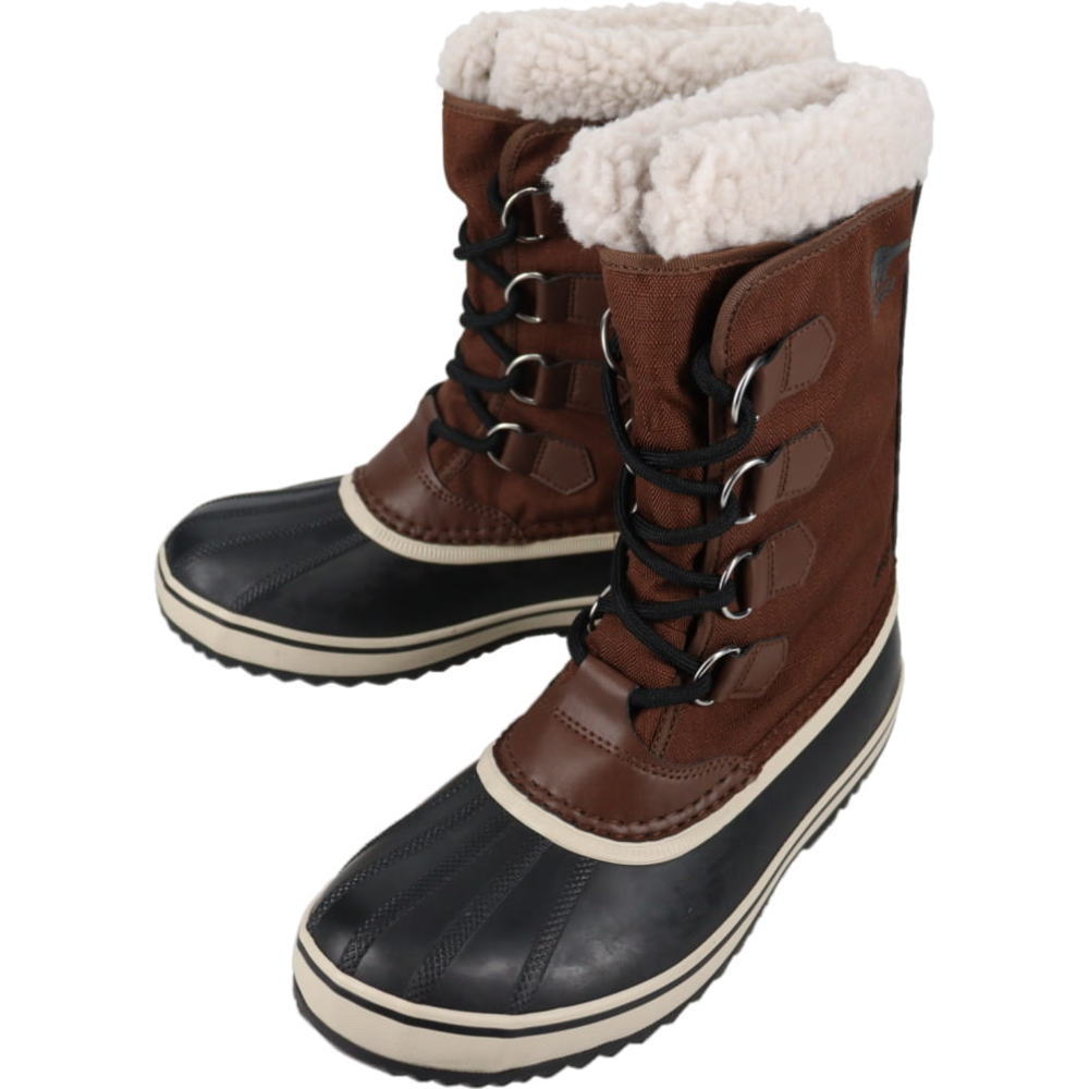 楽天すにーかー倉庫ソレル SOREL ウィンターブーツ 1964 パック ナイロン ウォータープルーフ 1964 PAC NYLON WP タバコ/ブラック NM5189 256【GJON】