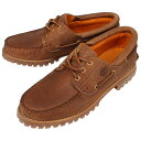 ティンバーランド Timberland オーセンティック ハンドソーン ボート シュー AUTHENTIC HANDSEWN BOAT SHOE ラストフルグレイン TB0A284N 3eye スリーアイ クラシックラグ モカシン メンズ 【GGOF】