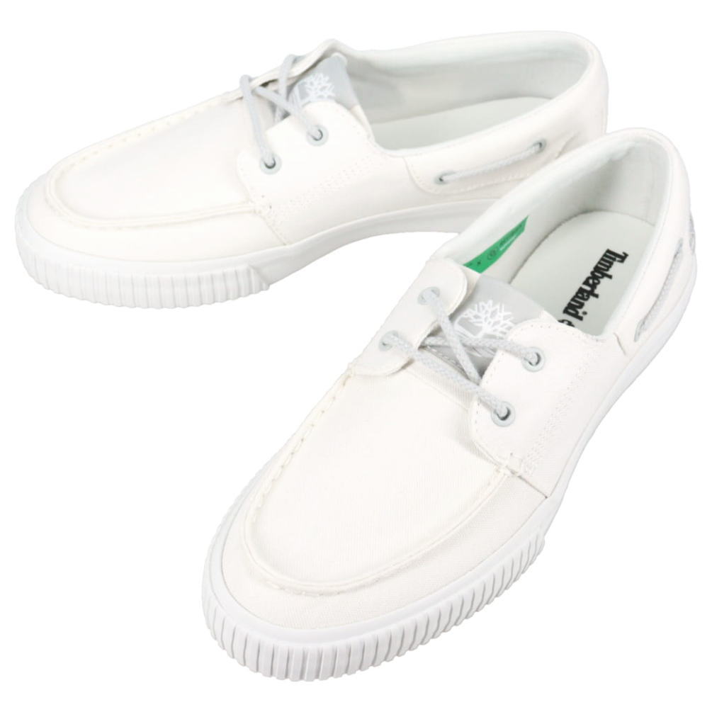 ティンバーランド Timberland マイロ ベイ ロー レース スニーカー MYLO BAY LOW LACE SNEAKER ホワイトキャンバス TB 0A67R1 ET7