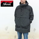 ナンガ NANGA ウェア タキビフィールドアノラックパーカー(メン) TAKIBI FIELD ANORAK PARKA (MEN) N1TFCH CHA(チャコール)［T］［WA］【GFON】