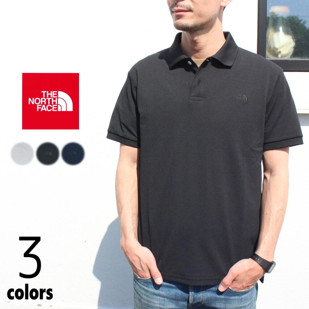 ノースフェイス THE NORTH FACE ウェア ショートスリーブ ビズ ポロ S/S Biz Polo NT22231 W(ホワイト) K(ブラック) AN(アビエイターネイビー)［WA］【GGOI】