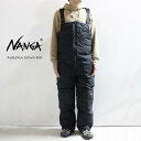 【最大100%ポイントバック 5/1-5/31限定※要エントリー】ナンガ NANGA オーロラダウンビブ AURORA DOWN BIB ブラック ND2241...
