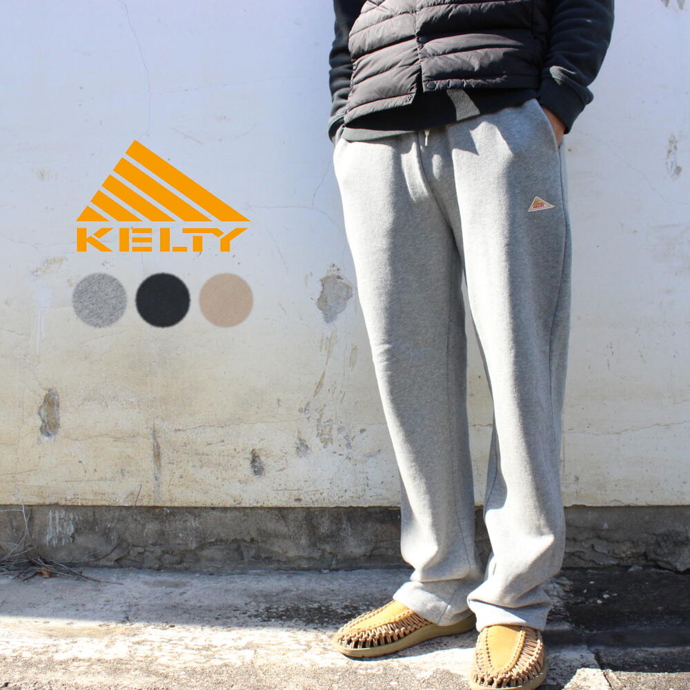 KELTY ケルティ ウェア ミニ ロゴ スウェット パンツ KE22213049 ヘザーグレー ブラック ベージュ［WA］【GGFO】