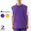 【最大100%ポイントバック7月限定※要エントリー】チャンピオン Champion スリーブレススウェットシャツ MADE IN USA C5-X001 バイオ...