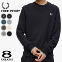 定番 フレッドペリー FRED PERRY クルー ネック スウェットシャツ Crew Neck Sweatshirt M7535 184 248 257 420 638 691 R28 R63［WA］【GHON】