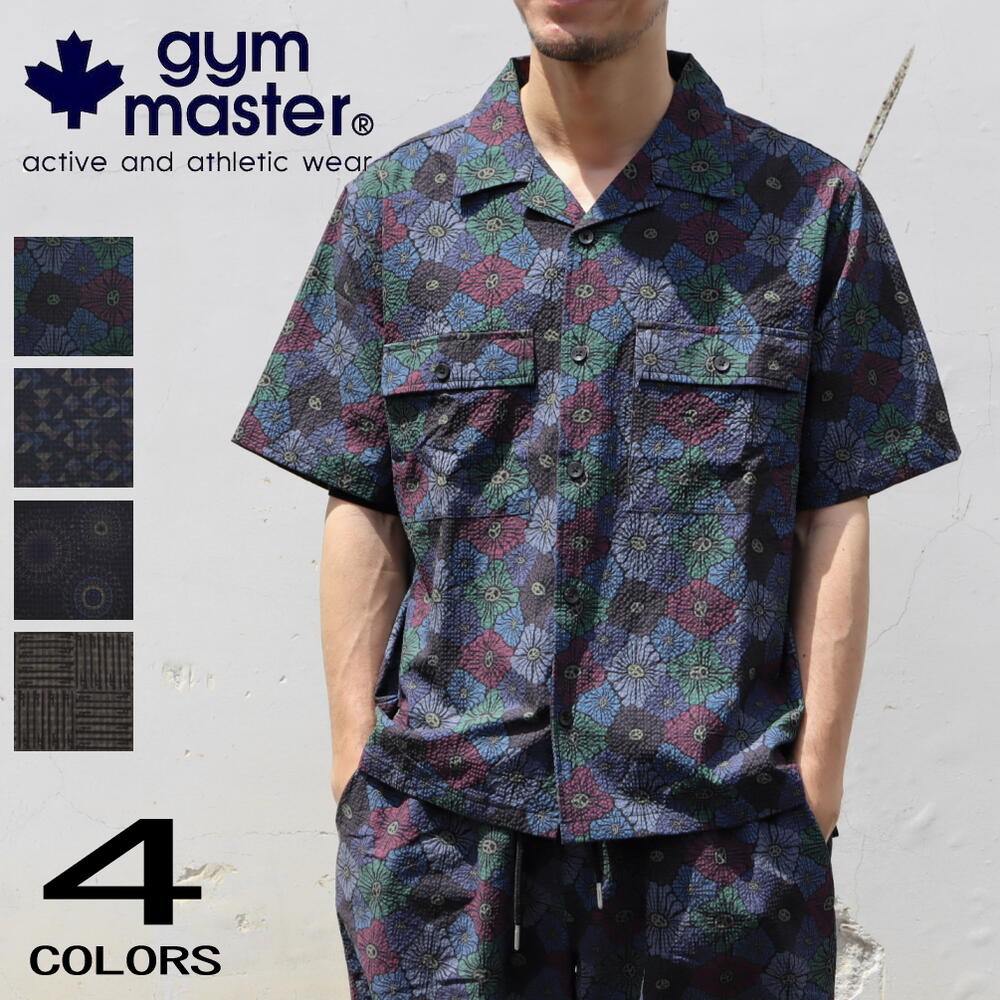 【最大全額ポイント還元※要エントリー】ジムマスター gym master ウェア UL シアサッカー ハッピーペイント シャツ G133788 メンズ レディー...