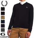 【最大100%ポイントバック 5/1-5/31限定※要エントリー】定番 フレッドペリー FRED PERRY クラシック Vネック ジャンパー Classic ...