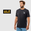 ジャックウルフスキン Jack Wolfskin Tシャツ VONNAN S/S GRAPHIC T ファントム 1809941 6350