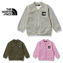 子供服 ノースフェイス THE NORTH FACE ベビー スウェット ロゴ ジャケット NTB12365 Z（ミックスグレー） NT（ニュートープ） MP（スモーキーグレープ） 【GHOG】