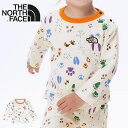 子供服 ノースフェイス THE NORTH FACE ベビー ラッチ パイル クルー B Latch Pile Crew フットプリントオフホワイト NTB62201 FP［WA］【GHOM】