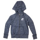 【最大100%ポイントバック 5/1-5/31限定※要エントリー】 ナイキ NIKE ウェア ユース GS ジムビンテージ FZフーディ 728402 オブシデ...