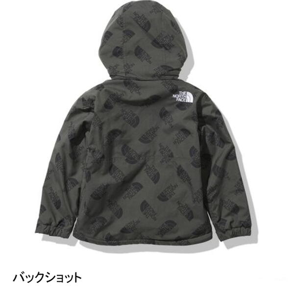 子供服 ノースフェイス THE NORTH FACE キッズ ノベルティー コンパクト ノマド ジャケット NOVELTY COMPACT NOMAD JACKET トスロゴチャコール NPJ72037 TC［WA］【GFFO】