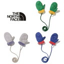 子供 ノースフェイス THE NORTH FACE ベビー リバーシブルコージーミット Reversible Cozy Mitt ラピスブルー(LB) プライマリーグリーン(PR) サンドストーン(SS) NNB62201［C］【GGON】