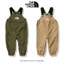 子供服 ノースフェイス THE NORTH FACE ベビー ノベルティフィールドビブ B Field Bib NBB32237 ニュートープ(NT) ケルプタン(KT) ［WA］【GHOG】