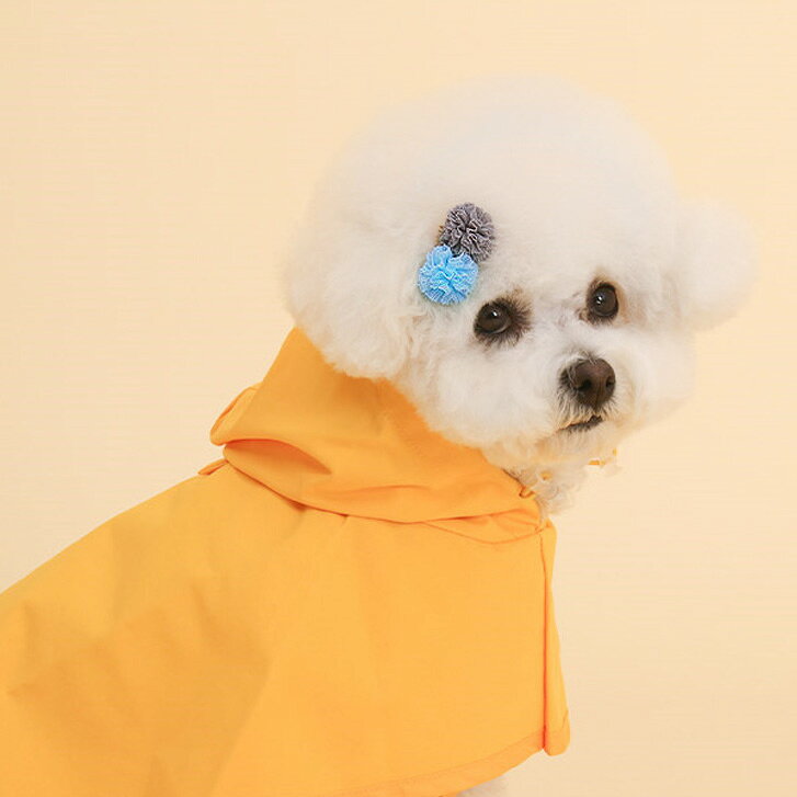 送料無料 カラフルボンボンピン ボンボン 猫 犬 ネコ イヌ 小型犬 長毛種 かわいい...