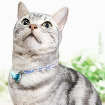 【ネコポスOK】 花柄チョーカー(ペット用) ペット用品 犬用 猫用 ネコ イヌ 首輪 ドッグ 柔らかい 軽い 和 柄 チョーカー コットン 綿 アクセサリー 花柄 フラワー レトロ 鈴 かわいい おしゃれ キャット チョーカー 小花 ボタニカル レトロ