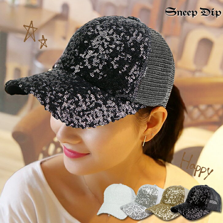 スパンコールキャップ キャップ CAP 