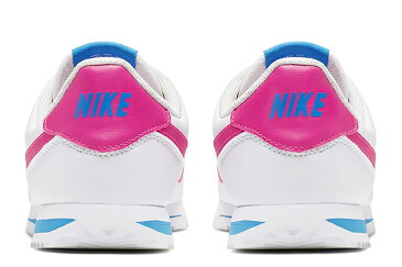 NIKE CORTEZ BASIC SL GS 904764-107 WHITE/HYPER PINK-PHOTO BLUEナイキ コルテッツ ベーシック ホワイト ピンク レディース ガールズ スニーカー