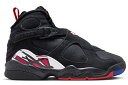 NIKE AIR JORDAN 8 RETRO GS 「PLAY OFFS」 305368-062 BLACK/TRUE RED-WHITEナイキ エア ジョーダン 8 レトロ ブラック プレーオフ レディース ガールズ スニーカー