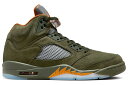 NIKE AIR JORDAN 5 RETRO 「OLIVE」 DD0587-308 ARMY OLIVE/SOLAR ORANGEナイキ エア ジョーダン 5 レトロ オリーブ メンズ 限定 スニーカー